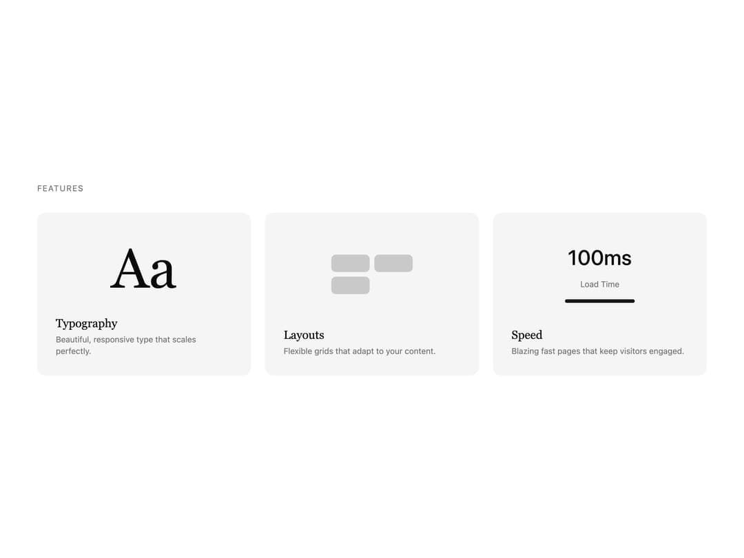 Feature preview