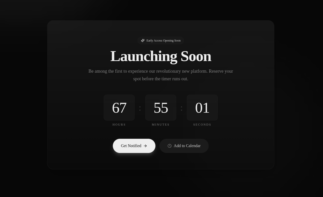 The Future Arrives Soon CTA preview