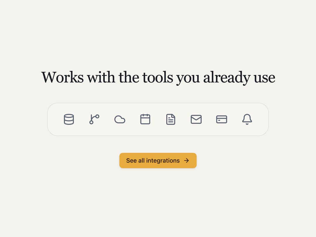 Logo Row Integrations preview