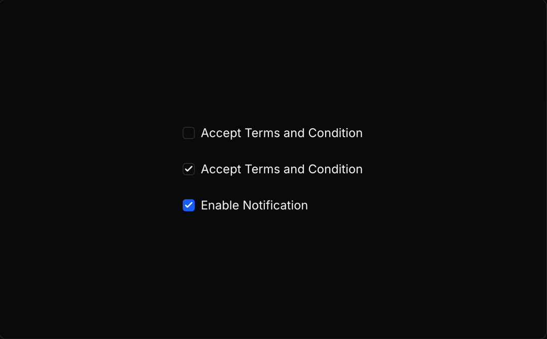 Animate Checkbox preview