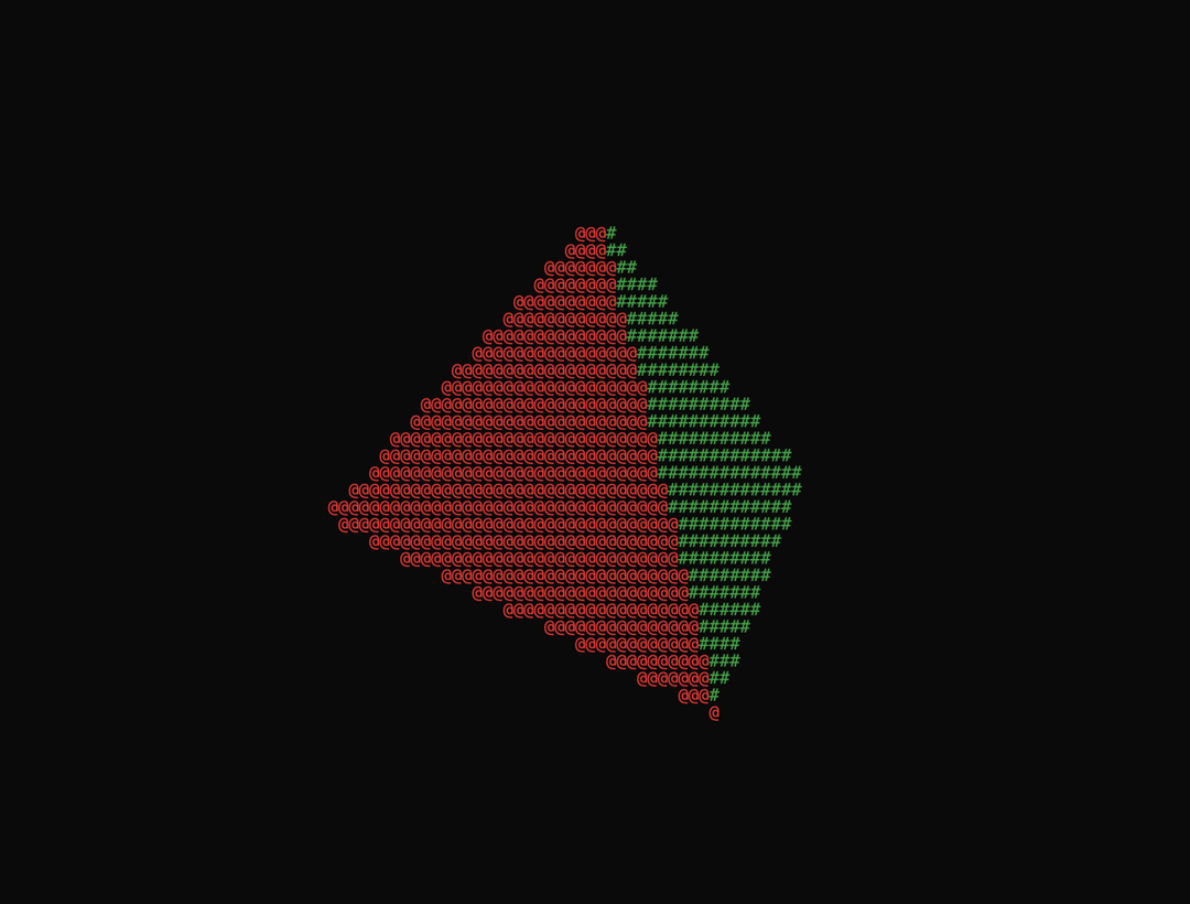 ASCII Pyramid preview