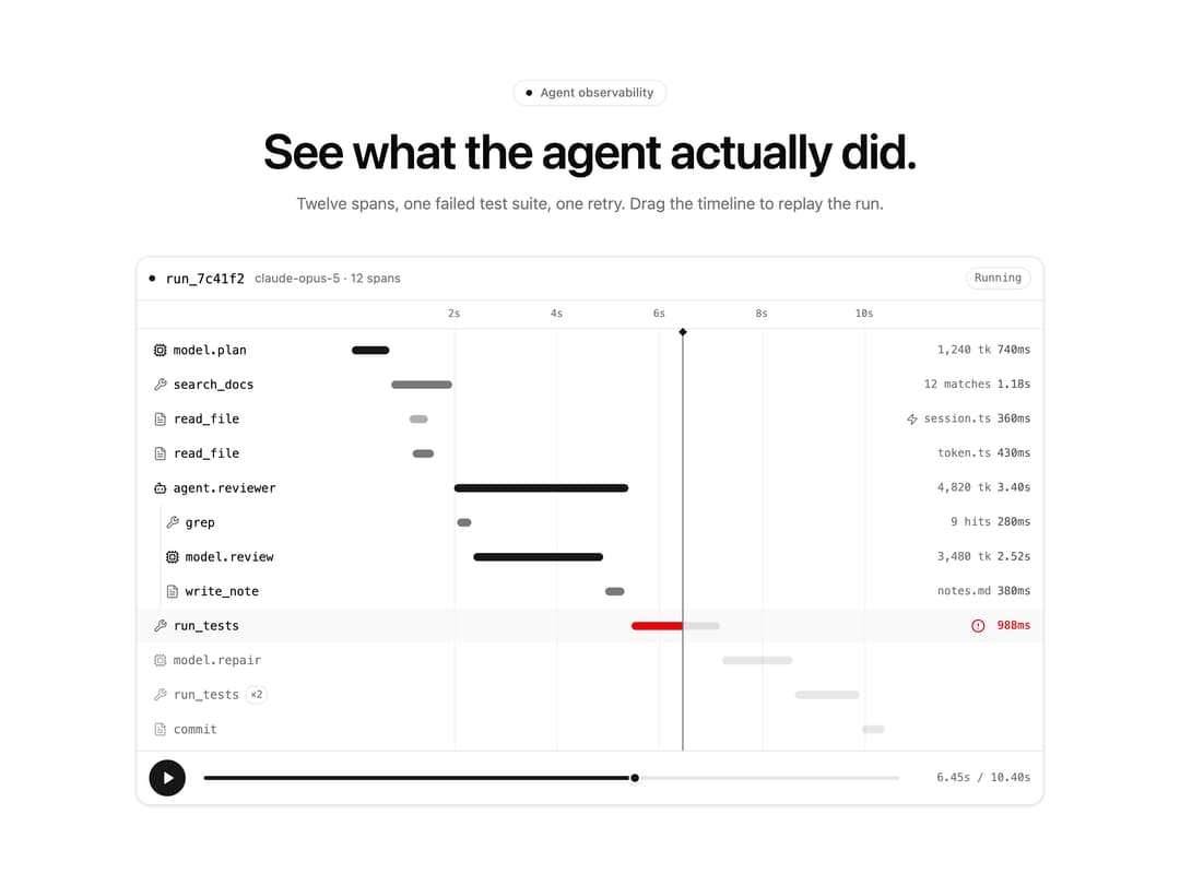 Agent Trace preview