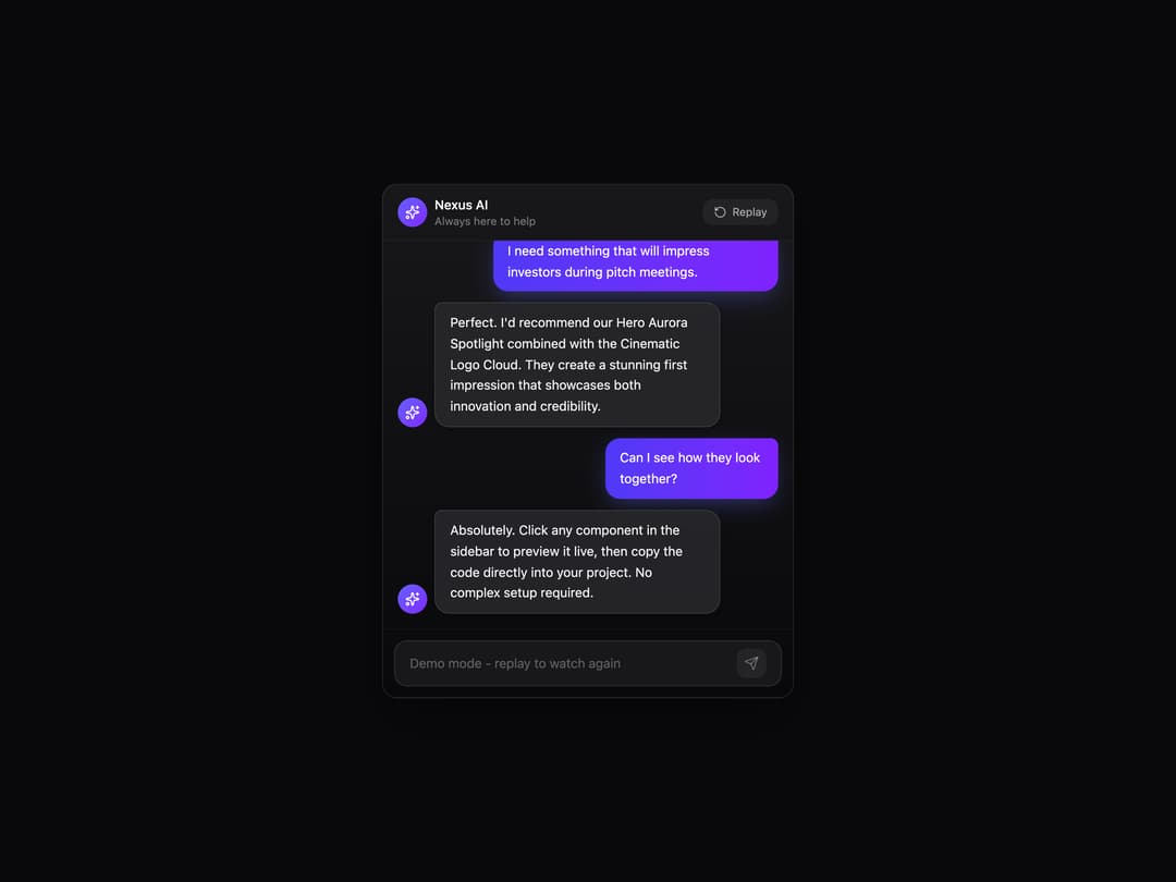 Chat Messages preview