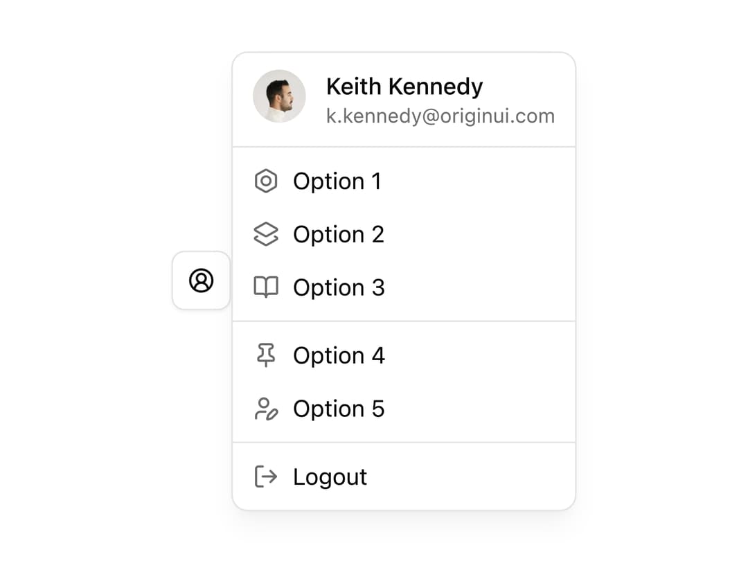 Dropdown Menu preview