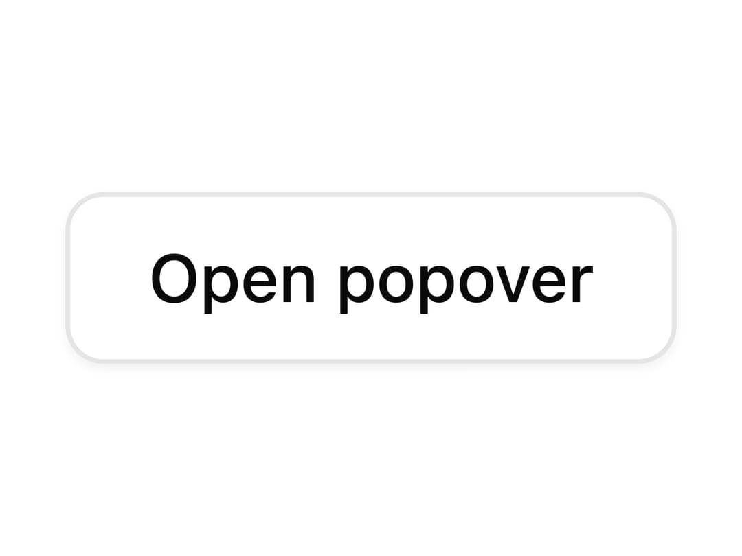 Popover preview