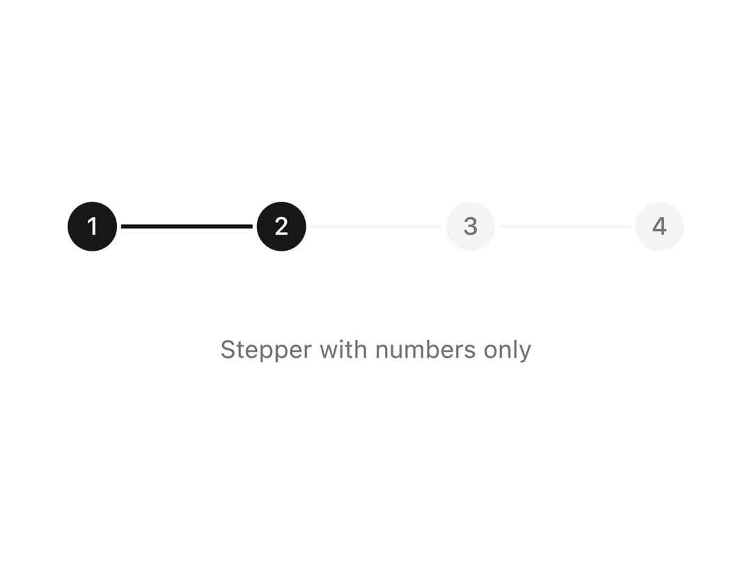 Stepper preview