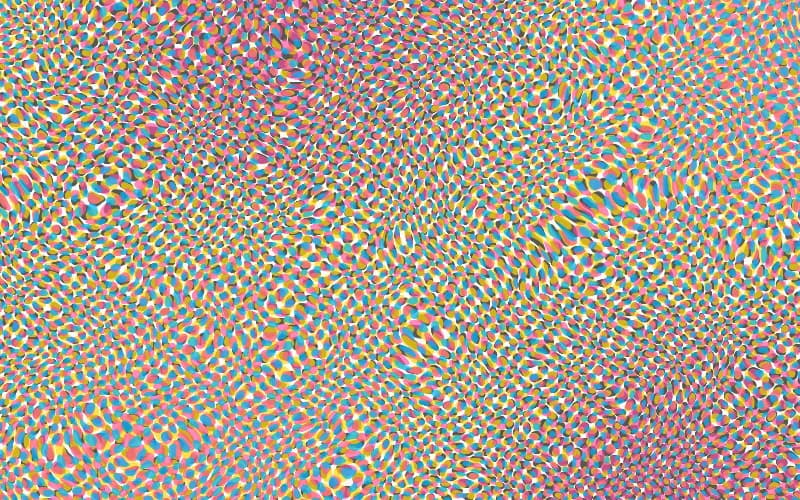 Halftone CMYK · Drops preview