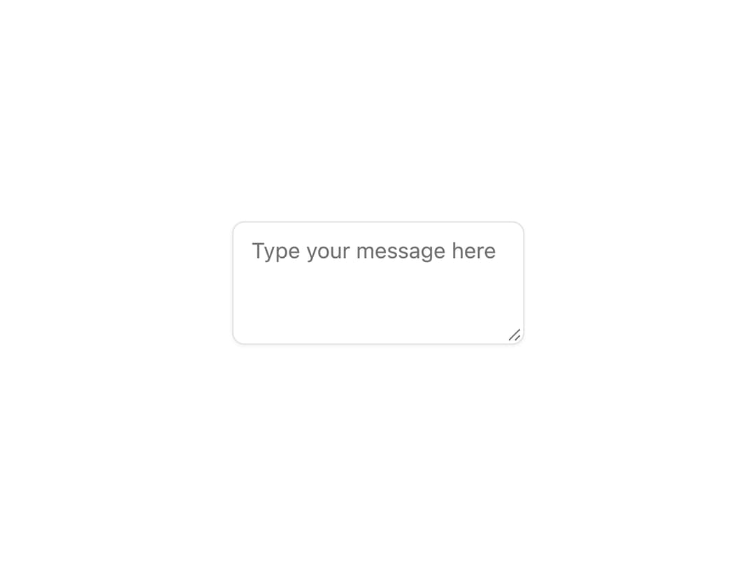Aidimension Ui Textarea preview