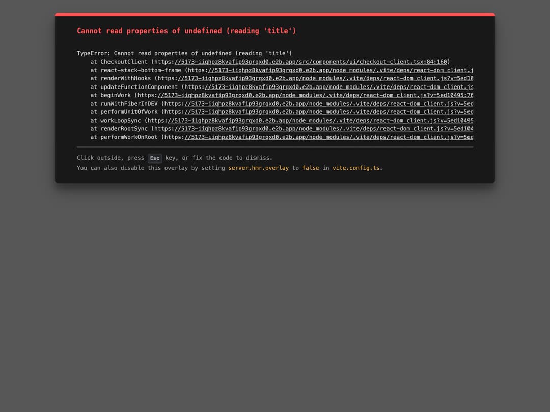 CheckoutClient preview