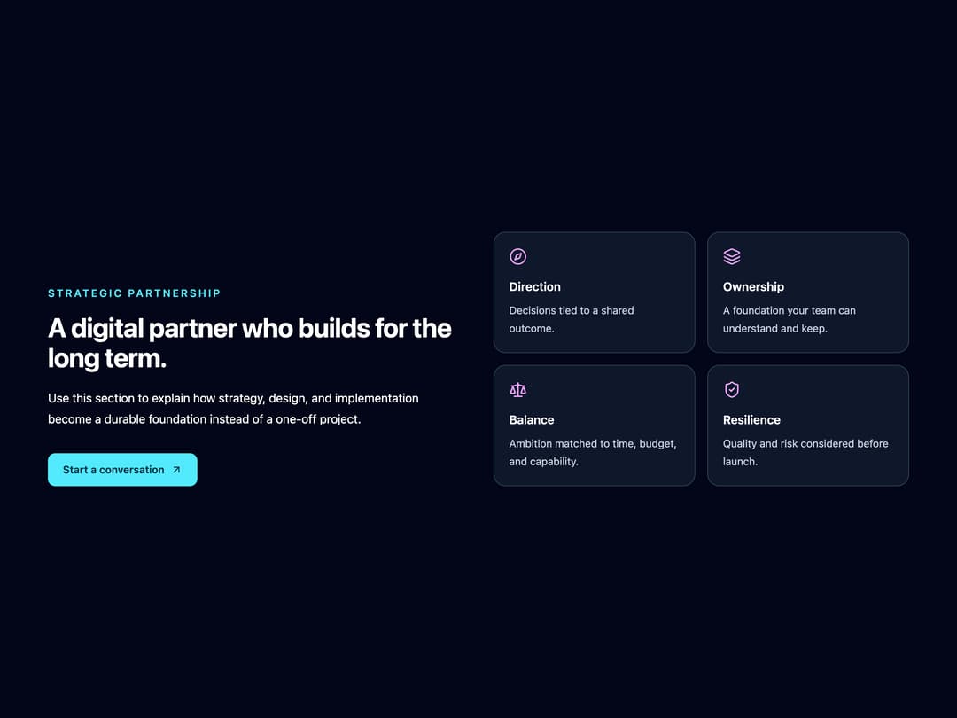 Path to Resilience Partnership Section preview