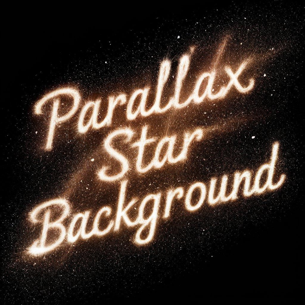 parallax-star preview