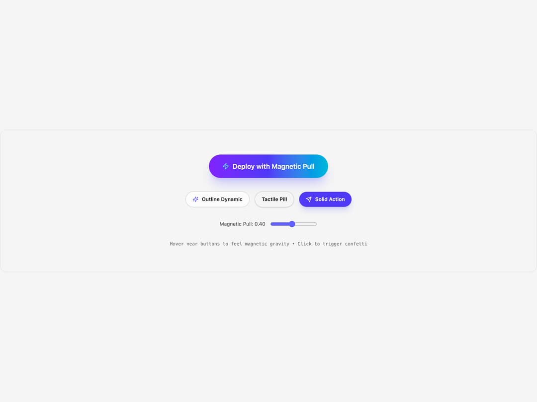 Magnetic Button preview