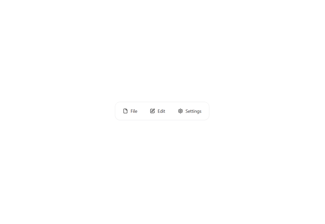 Menubar preview
