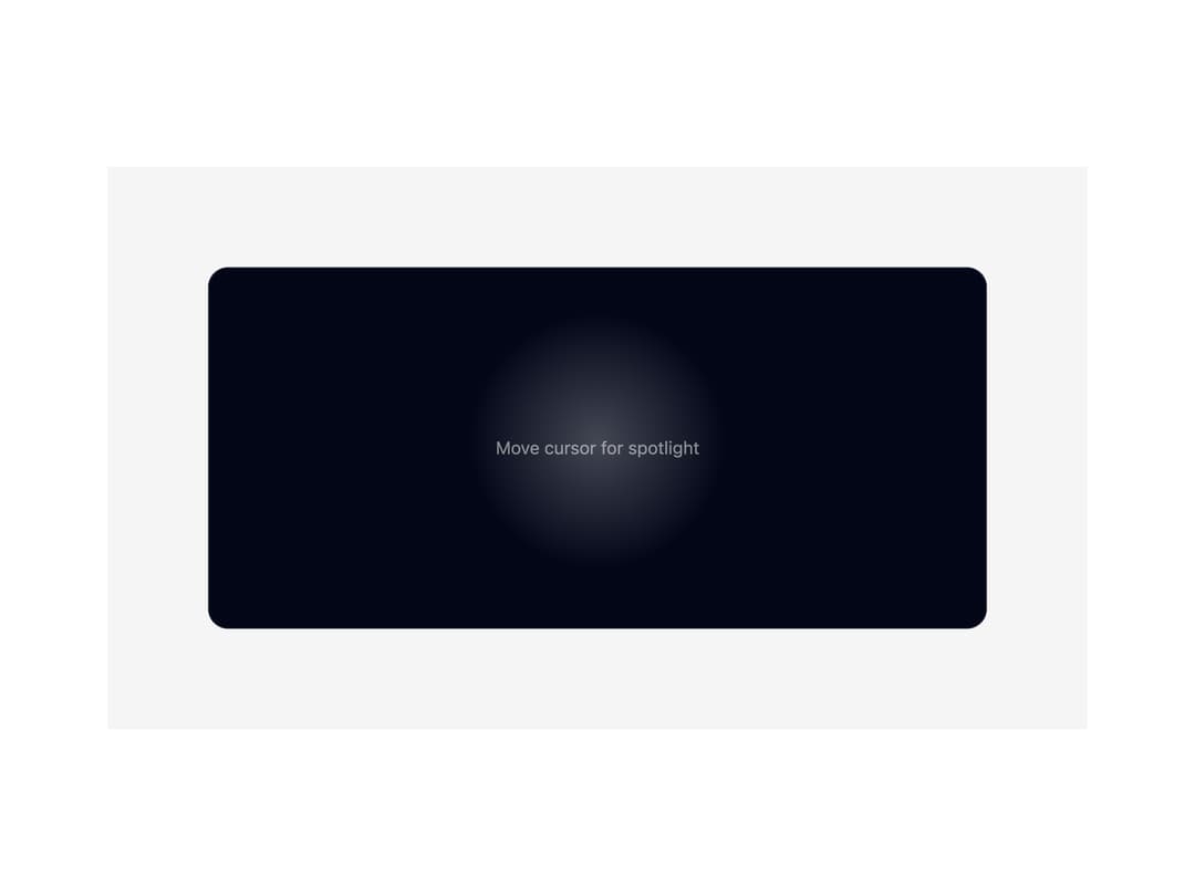 Cursor Spotlight preview