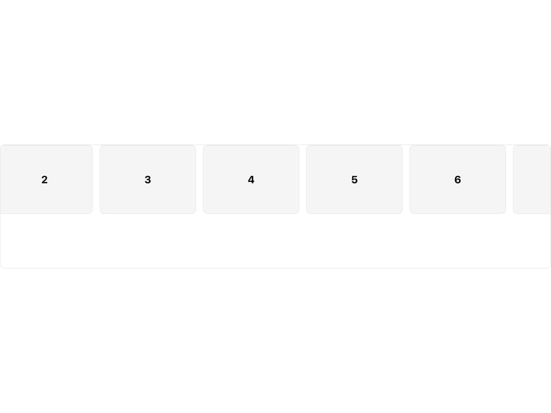 Horizontal Scroll Gallery preview
