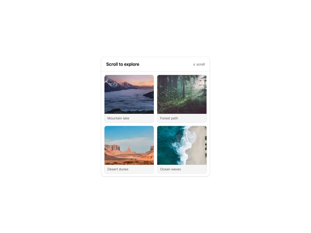 Parallax Image preview