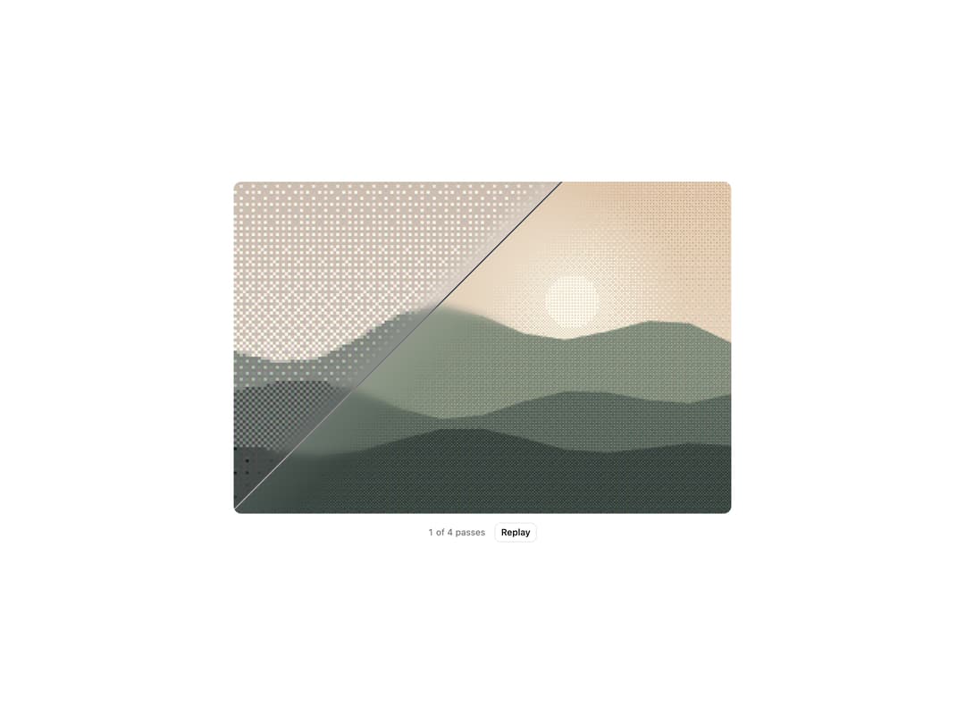 Dither Scan preview