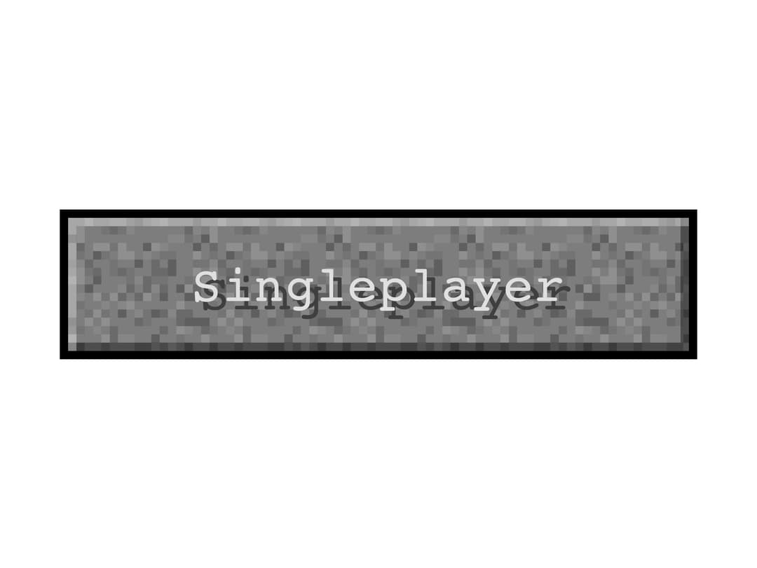 Minecraft Button preview