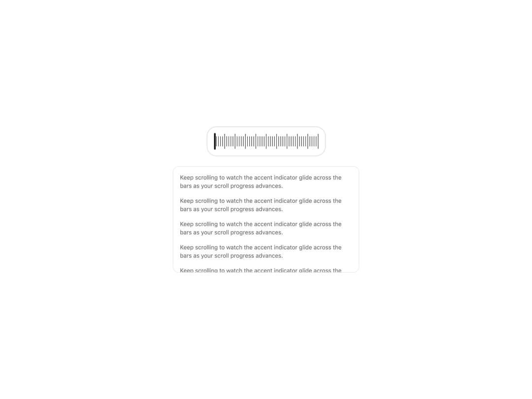 Scroll Bars preview