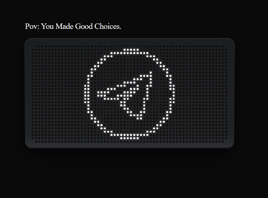 DotMatrixDisplay preview