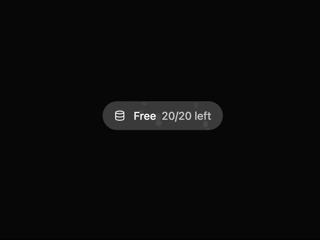Bubble Button preview