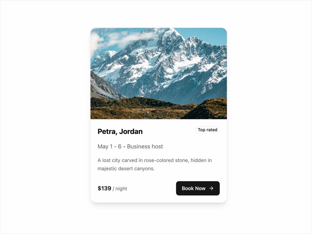 Card preview