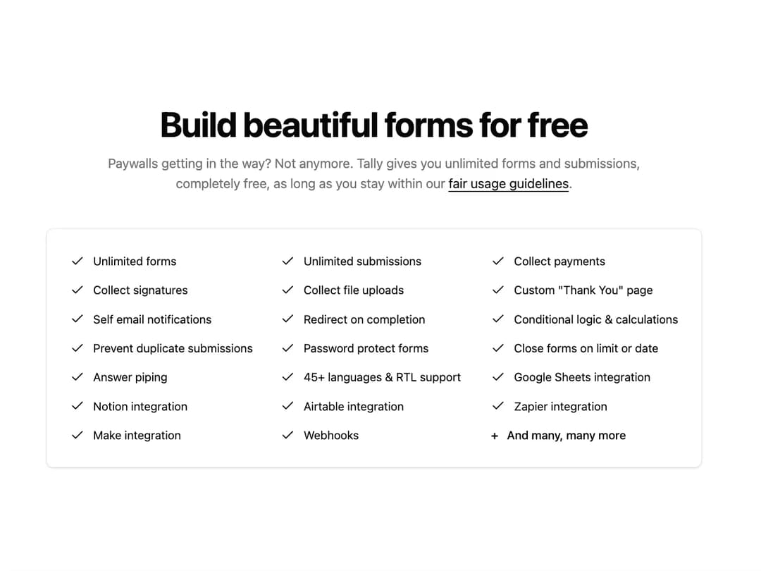 Feature Grid preview