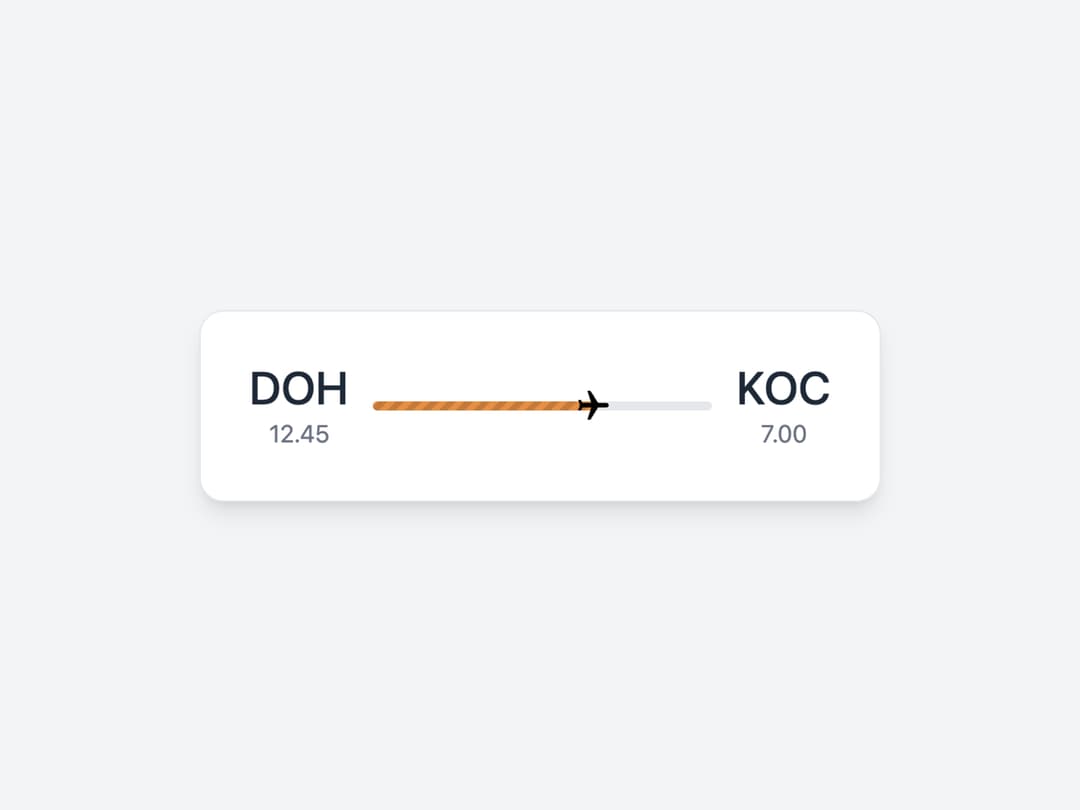 Flight Routes Conversion Card preview