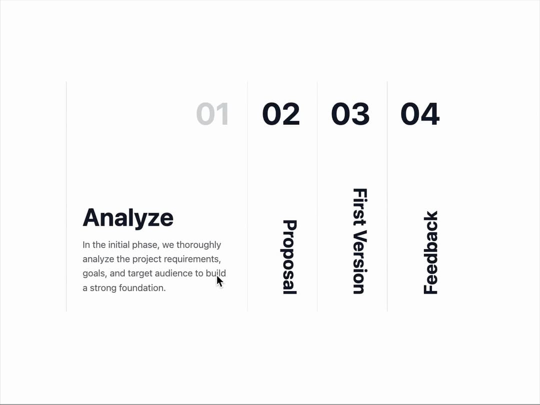 Horizontal Steps preview