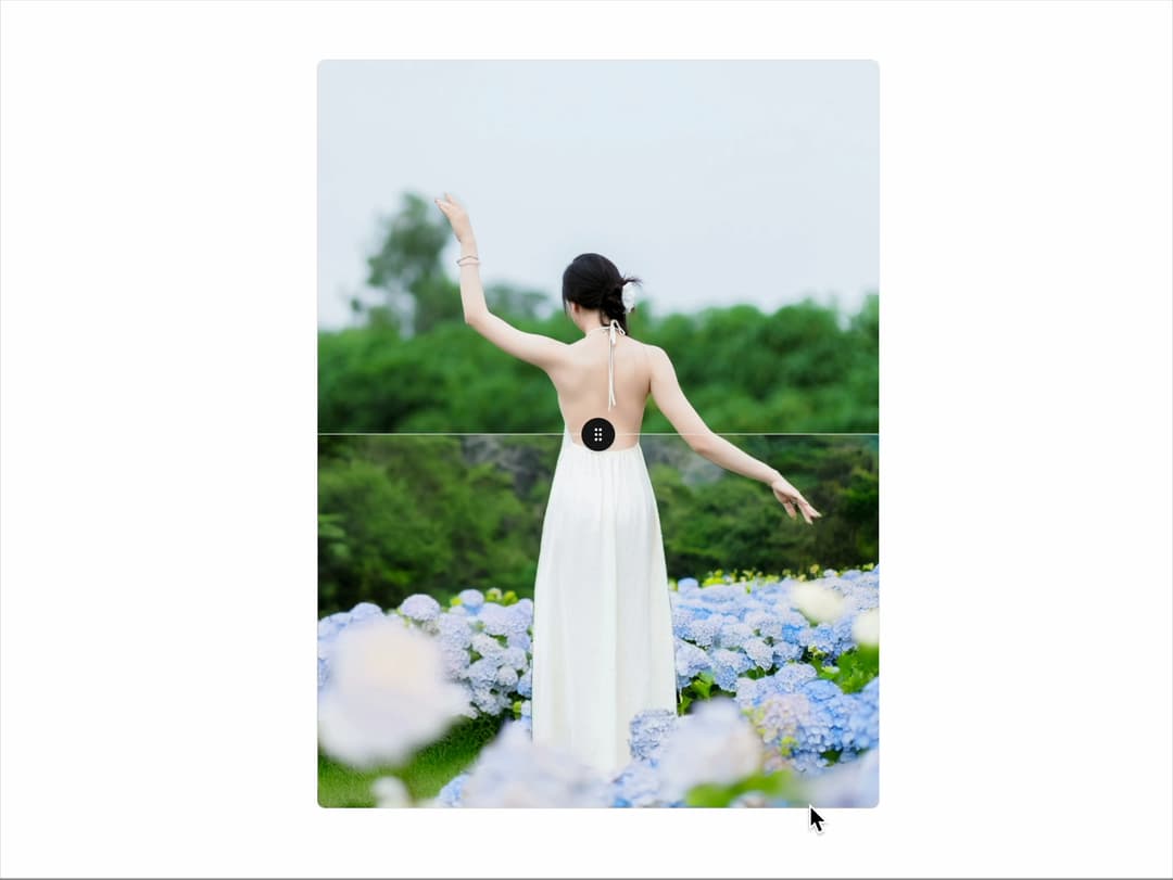 Image Comparison Slider Vertical preview