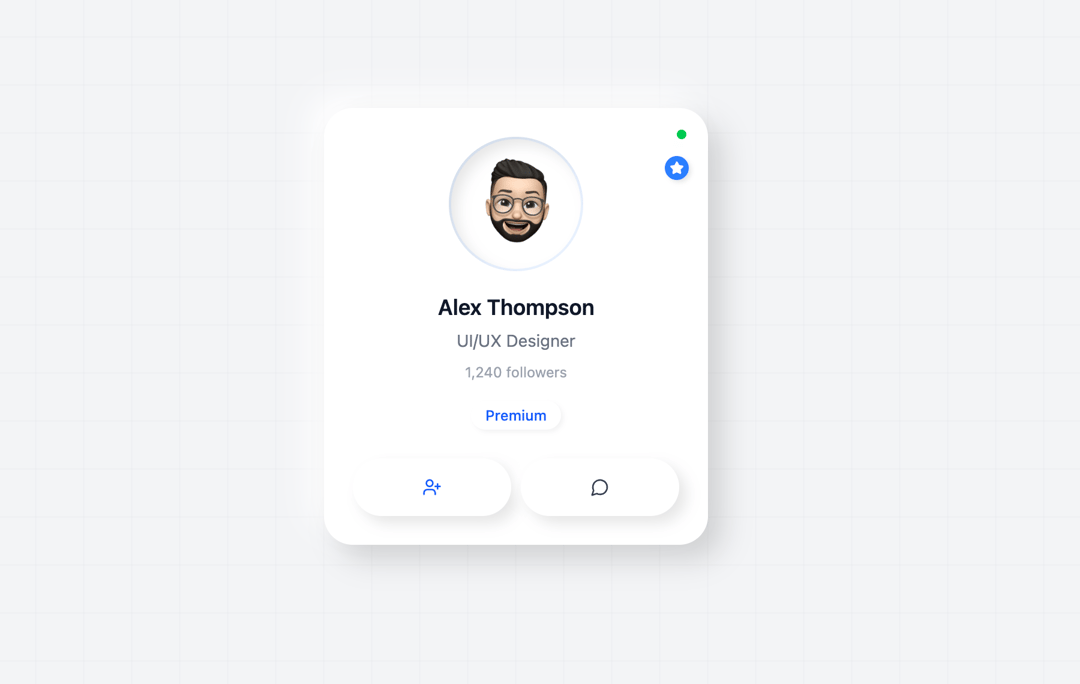 Info Card preview