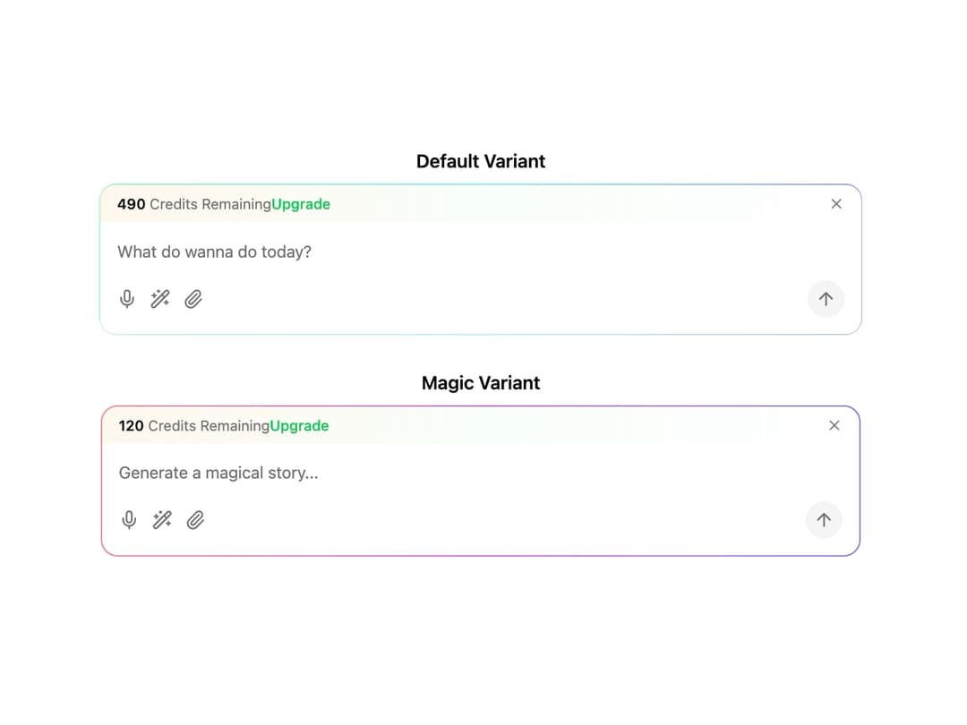 Input preview