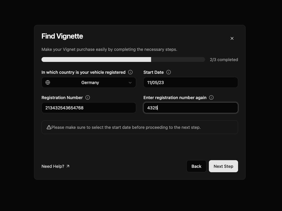 Multi-Step Form preview