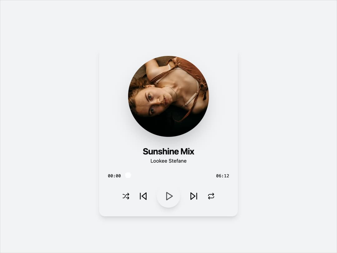 Music Player preview