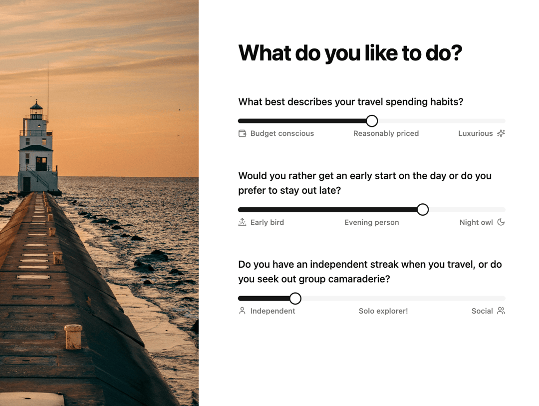 Onboarding preview