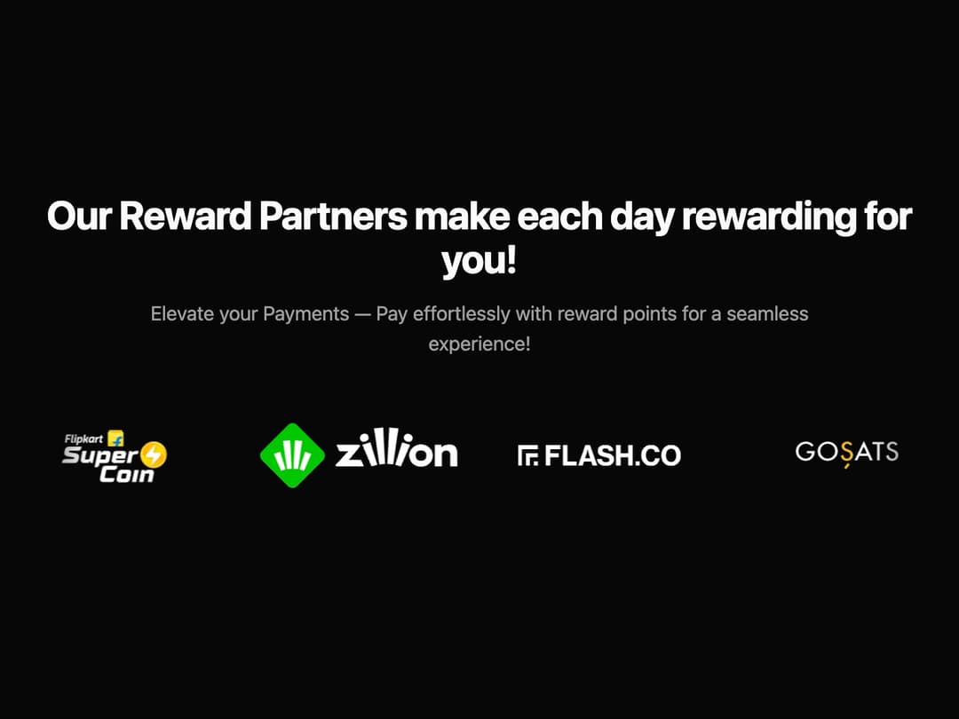 Reward Partners Section preview