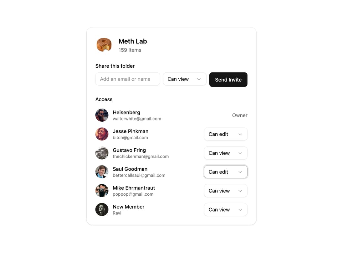 Share Card preview