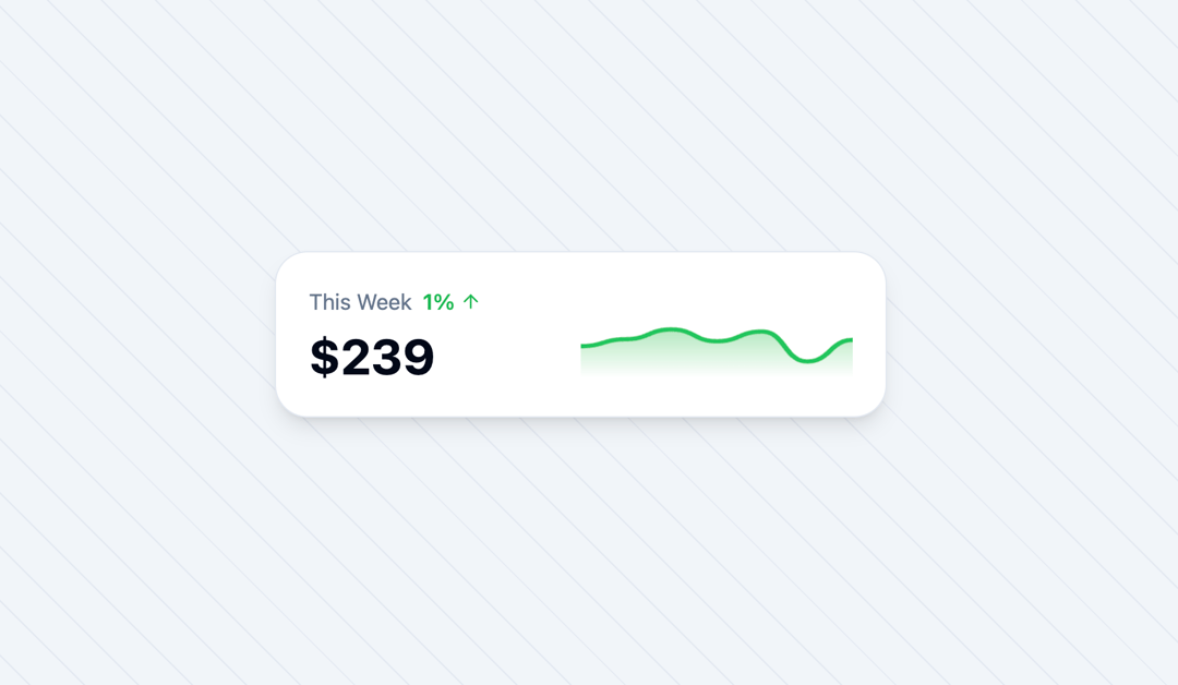 Stats Widget preview