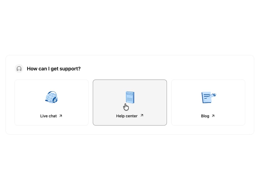 Support preview