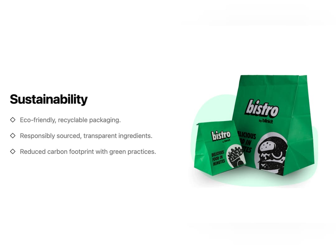 Sustainability Section preview