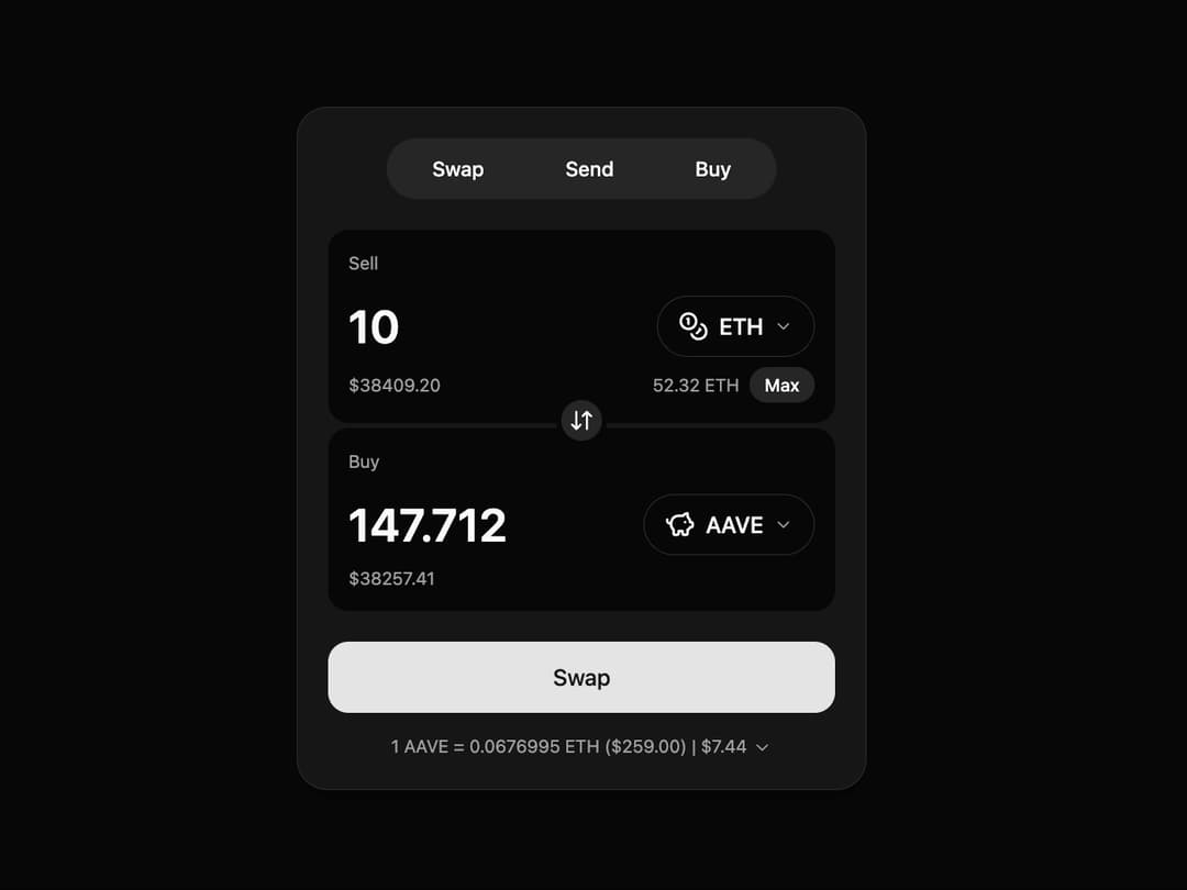 Swap Card preview