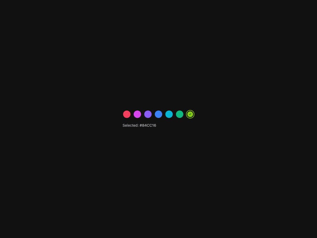 ColorSwatchPicker preview