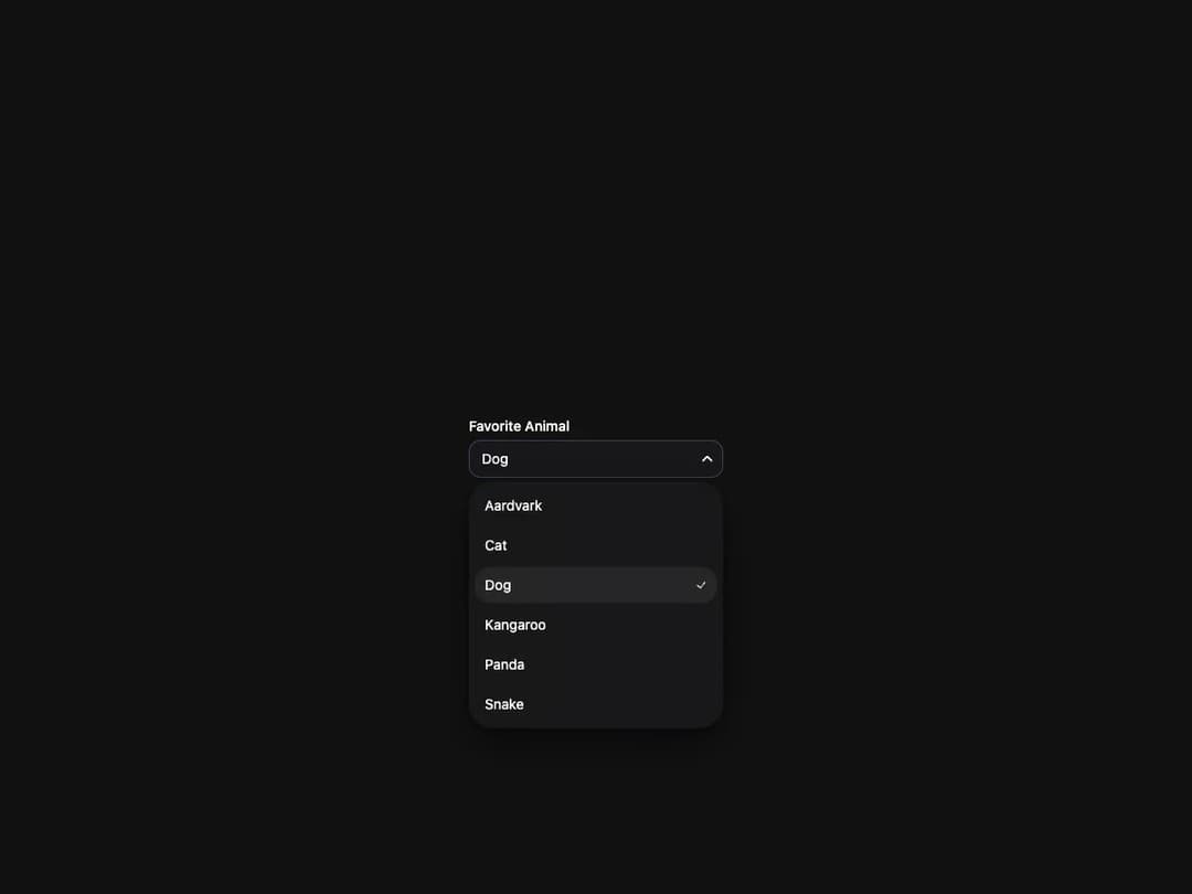 ComboBox preview