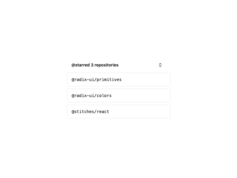 Interfaces Collapsible preview