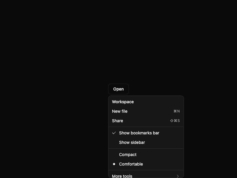 Dropdown Menu preview