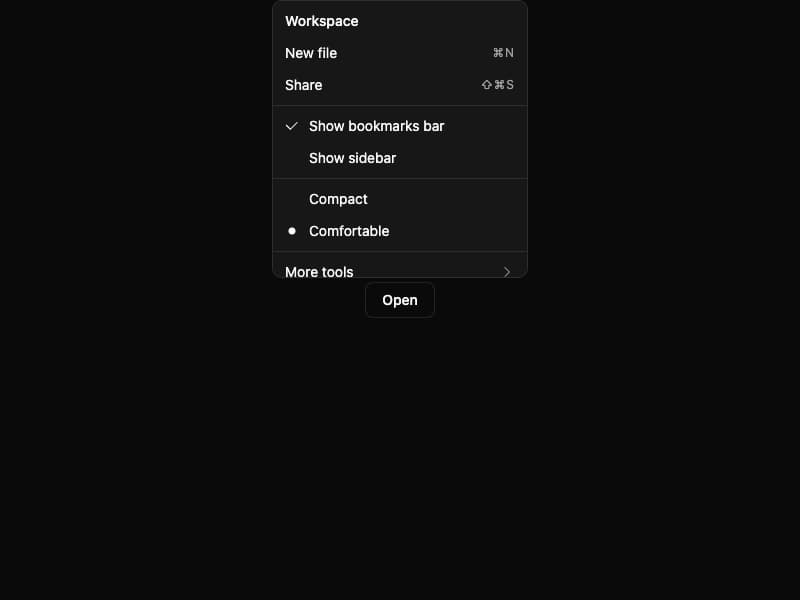 Dropdown Menu preview