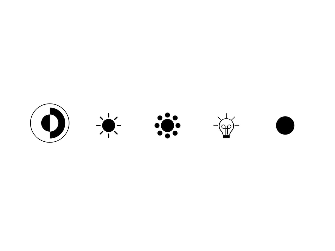 Theme toggle buttons preview