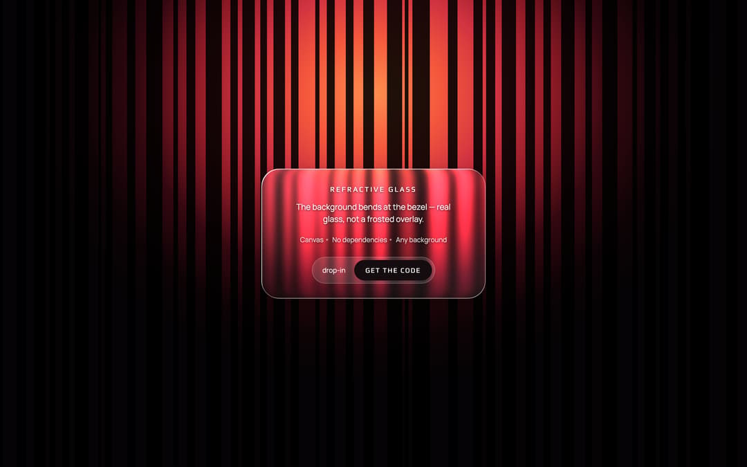 Refractive Glass Panel preview