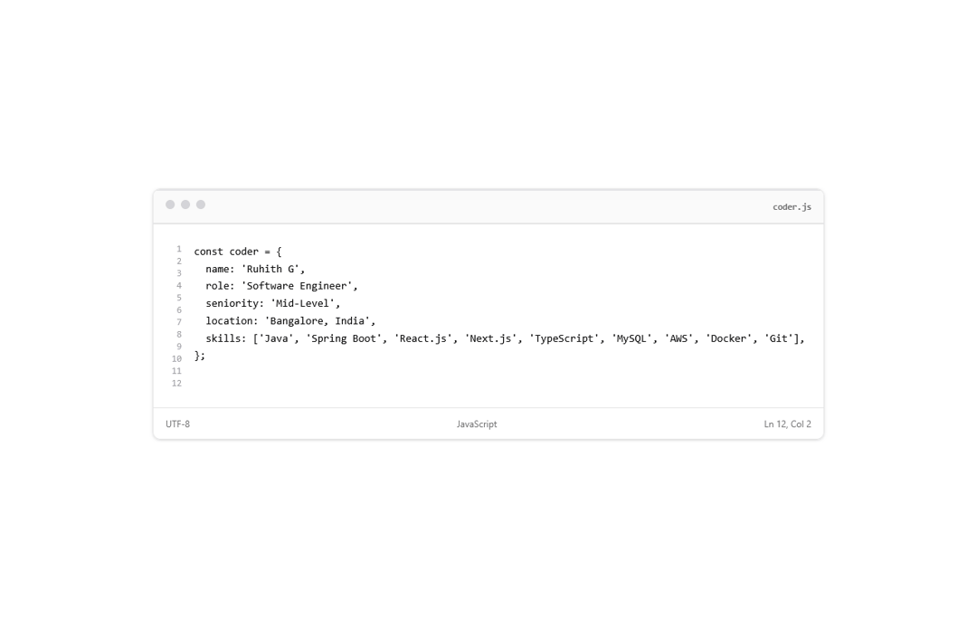 CodeProfileCard preview