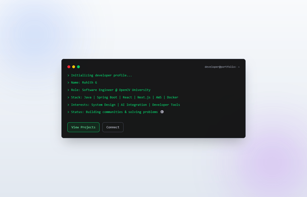 DevTerminalProfile preview